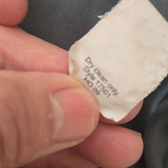 J.Crew Black Ruffle Front Pea Coat 4 - Picture 10 of 10